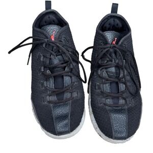 Nike Air Jordan Black, Red & White Basketball Shoes Sneakers Kids Size 1.5 Youth